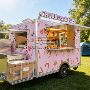 Camión <span class=keywords><strong>de</strong></span> Comida Personalizado para la Calle, Mini Food Truck <span class=keywords><strong>de</strong></span> Guangzhou para Alquiler, para Pollo Asado, Shawarma, Papas <span class=keywords><strong>al</strong></span> <span class=keywords><strong>Horno</strong></span>, Contenedor <span class=keywords><strong>de</strong></span> Comida - Product Image 1