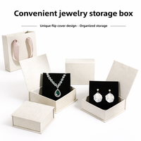 Fabricant de boîtes à bijoux personnalisées de luxe, emballage rigide en papier de qualité supérieure avec logo
