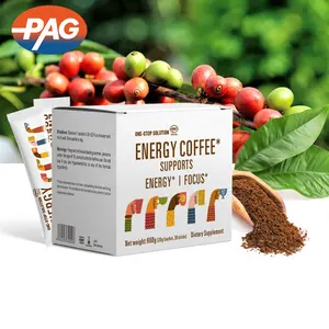 Private Label Power Up Mind Performance Nootropic Brain Supplements Mental Health Products Focus Energy-Boosting Coffee Powder