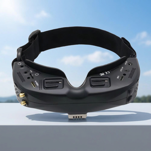 Skyzone 04X PRO FPV Goggles Plastic Black Headset for <b>Drone</b> Racing and Simulation Use - Product Image 1
