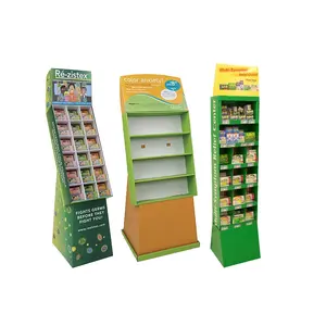 Apotheek Pop Kartonnen Product Verlader Display,Custom Kartonnen Display Plank Rack, Kartonnen Doos Papier Vloer Display Stand