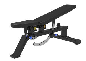 Tabouret de pratique réglable pour haltères Super Bench Flat Incline Foldable Safety Features Flat Steel ABS for Strength Training - Product Image 2