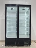 Congélateur vertical commercial à double porte personnalisable