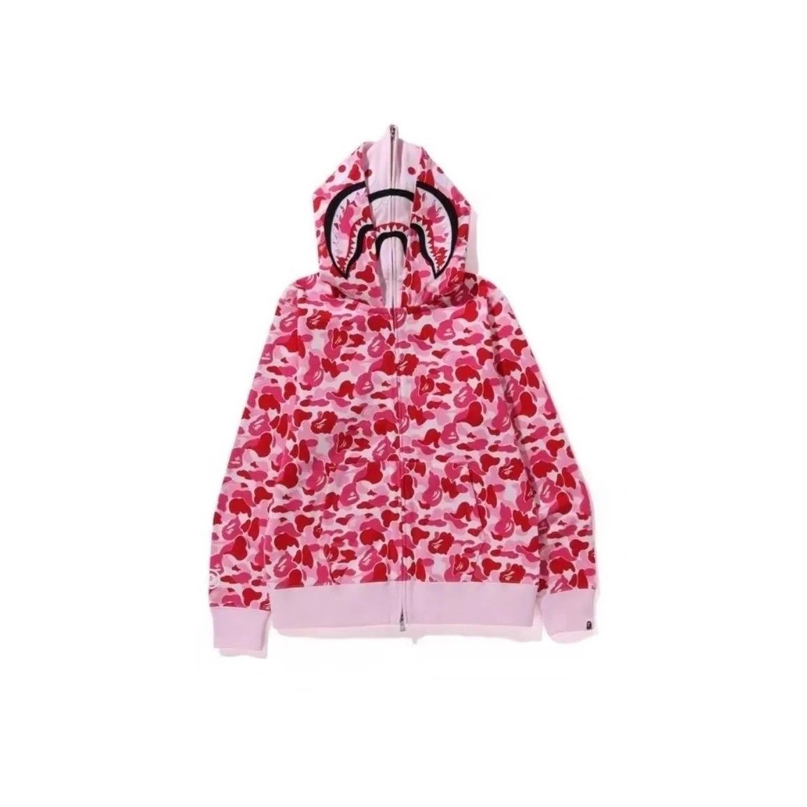 Camouflage powder double hat-light color inside hat