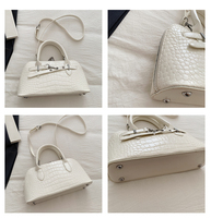 Bolso de Mano Chino de Lujo Antirrobo con Textura, Bolso de Hombro de Viaje para Mujer, Correa de Hombro Ajustable, Bolsos Cruzados para Dama
