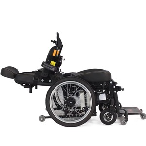 Silla de ruedas eléctrica automática de aluminio para discapacitados Silla de ruedas de movilidad con motor eléctrico de hospital plegable para usuarios discapacitados - Product Image 6