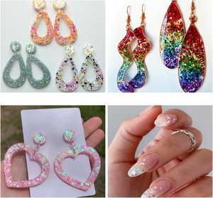 29346ミックスシルバースパークルフレーク65gネイルアートジュエリー用ピグメントギルディング樹脂クラフト & DIYフェイシャルデコアモデルパターン - Product Image 6