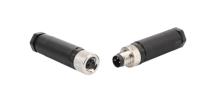 M12 M8 A-Coded 8PIN Front Lock Connecteur étanche Produit de haute qualité dans la catégorie Connecteurs