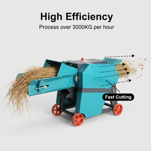 Hochleistungs-Häcksler Verstellbarer Strohschredder & Feldrückführmaschine Landwirtschaftliche Futtermittelverarbeitung Futterhäcksler - Product Image 5