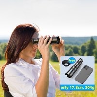 Téléobjectif HD 20-40X Réglable avec Zoom et Trépied Stable Rétractable pour Téléphones Mobiles Objectifs de Portable Compatible iPhone 17 16 15