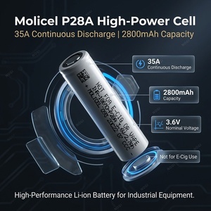 Sel Silinder Molicel 3.7V 2800mAh NMC 18650 Asli untuk Kipas Portabel - Product Image 4
