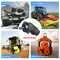 Rexroth A2FM hidrolik Motor pompası 10cc 12cc 16cc 23cc 3000 6000 7000 Rpm sabit eksenel hidrolik pistonlu Fan motorları çamur pompası için