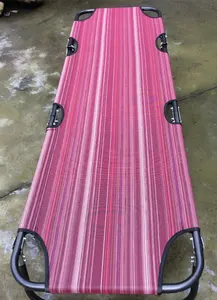 Cama Plegable <span class=keywords><strong>de</strong></span> Aluminio para Exteriores, Tumbona <span class=keywords><strong>de</strong></span> Playa con Toldo para Playa o Piscina - Product Image 6