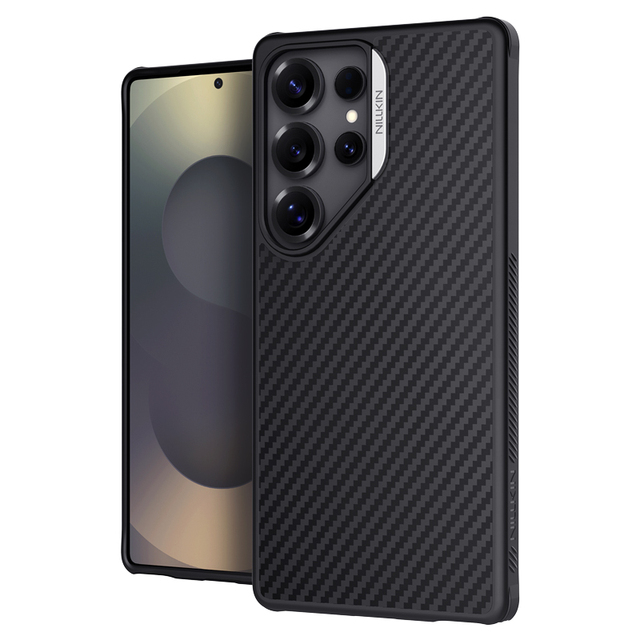 Nillkin New Arrival Case Strong Protective Anti-scratch Aramid Fiber case Magnetic Wireless Charging case for Samsung S25U