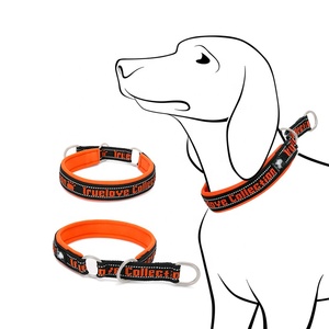 Custom Design Gradiënt Tactisch Verstelbare Zachte Duurzame Kraag Voor Grote Hond 2 Inch Zware Neopreen Gewatteerde Hondenhalsband - Product Image 1