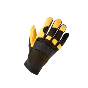 Gants de sécurité en cuir personnalisés de qualité supérieure, respirants, avec sangle de maintien à la taille, service OEM, gants pour mécaniciens - Product Image 2