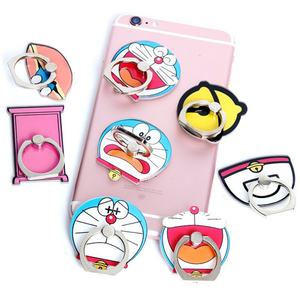 Support de téléphone portable rotatif à 360 degrés en acrylique avec motif de dessin animé mignon, support de bague, boucle de bague, logo personnalisé, échantillon gratuit - Product Image 5