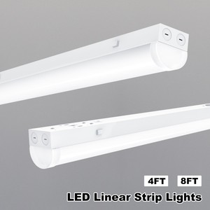 Luminaria LED Integrada Comercial de 4 pies, 50W/40W/30W/20W, CCT Seleccionable 2700K 3500K 4000K 5000K 5700K 7000 Lúmenes - Product Image 1