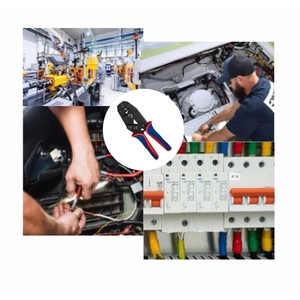 Pinza Crimpatrice Professionale con Teste Intercambiabili per Terminali, Ghiere e Connettori Fotovoltaici - Product Image 4