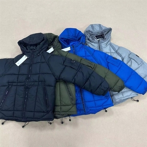 Cappotto Invernale Corto da Uomo di Lusso in Piuma d'<span class=keywords><strong>Oca</strong></span> <span class=keywords><strong>Nera</strong></span> con Cappuccio, Impermeabile, con Cerniera, Design Esclusivo, Alta Qualità, Vendita all'Ingrosso Diretta dalla Fabbrica - Product Image 2