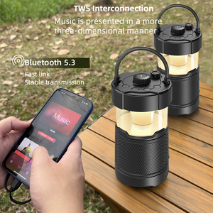 NEW Arrivals Outdoor Camping bluetooth <strong>Speaker</strong> Waterproof IPX6 10000mAh BT5.3 <strong>Speaker</strong> <strong>Portable</strong> 20W RPG <strong>Light</strong> <strong>Speakers</strong> - Product Image 2