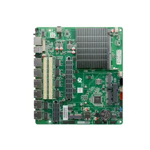 Fanless Firewall Moederbord J4125 Processor 6 Gigabit Ethernet Mini Pc Fabrikant Router Board