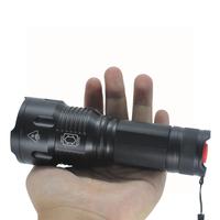 1000 Lumen Étanche D'urgence Tactique Zoomable L2 LED Lampe De Poche Rechargeable 26650 AA Batterie 12V 70 DC Noir Camping Boîte T6