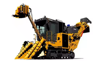 Récolteuse de canne à sucre chinoise S935TA avec moteur et boîte de vitesses automatiques, machine agricole