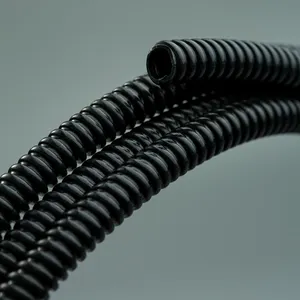 Flexibler wellpappe-Ptfe-Schlauch Kraftstoff Öl Bremsschlauch Stahl geflochten Ptfe-Schlauchhalter Kunststoff gewobene Ptfe-Rohre