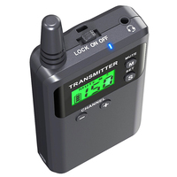 Système de guide touristique sans fil Whisper, interprétation simultanée, suppression du bruit, 2,4 GHz, 1 émetteur, 2 microphones, 30 récepteurs