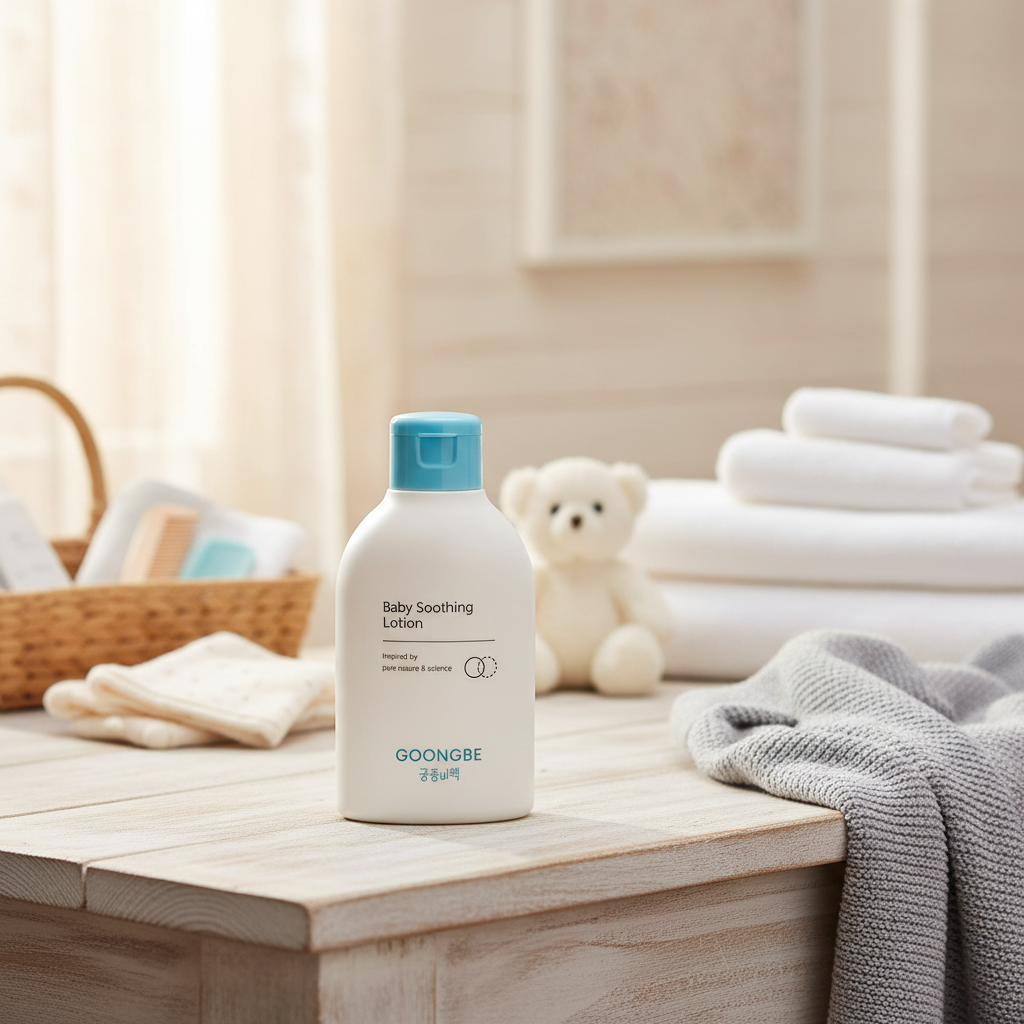 ORANGLES GOONGBE Baby Soothing Lotion 150ml – Gentle Moisturizing Cream for Baby Skin Care - high resolution display - Image 2 of 3 | perfect for office | California | Free Shipping ORANGLES