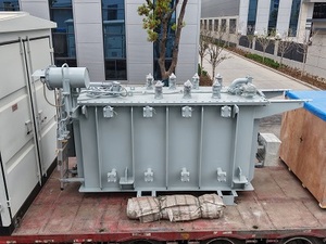หม้อแปลงไฟฟ้าแบบจุ่มน้ำมัน 110kV ONAF แบบสามเฟส ขดลวดคู่ พร้อมตัวเลือกความถี่ 50Hz และ 60Hz - Product Image 1