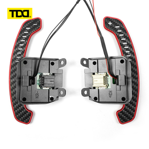 TDD LED Magnetic Carbon Fiber Paddle Shifters For Chevrolet Corvette C8 Steering <b>Wheel</b> Paddle Shifters - Product Image 1