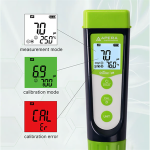 Testeur de pH Veidt Weighing Apera GroStar GS1, type stylo, IP67, mesure de l'EC, du TDS, de la salinité, de la conductivité et de l'ORP pour usage industriel. - Product Image 2