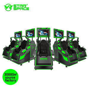 Star Space VR Máquina Fabricante Flight Simulator VR <span class=keywords><strong>Flying</strong></span> <span class=keywords><strong>Shuttle</strong></span> Cabinas 360 Grados VR Silla Simulador - Product Image 4