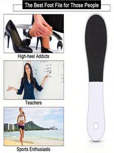 Lime à <span class=keywords><strong>pieds</strong></span> double face - Outil professionnel pour éliminer les callosités et exfolier les <span class=keywords><strong>pieds</strong></span> |   Outil de pédicure pour des <span class=keywords><strong>pieds</strong></span> lisses - Product Image 5