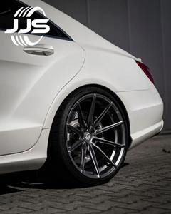 JJSEES Jantes en alliage forgées sur mesure <span class=keywords><strong>17</strong></span> 18 19 20 21 22 pouces 5x112 5x120 5x114.3 Jantes concaves profondes polies pour BMW G30 - Product Image 1