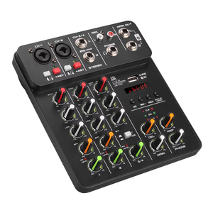 Mixer di Potenza a 4 Canali con Interfaccia USB, Controller DJ di Alta Qualità, Amplificatore e Console di Mixaggio per Uso Domestico e Karaoke - Product Image 6