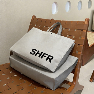Bolsa Laminada No Tejida Tipo C para Tienda de Ropa, Bolsa de Compras Portátil, Bolsas Publicitarias Tipo <span class=keywords><strong>Camiseta</strong></span> No Tejidas - Product Image 6