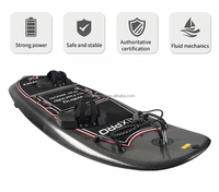 Tabla de Surf Eléctrica Individual en Oferta, Tabla de Motor a Reacción de Fibra de Carbono para Deportes Acuáticos en Aguas Abiertas