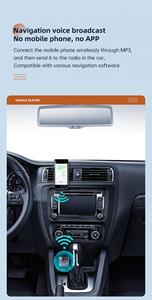 T16 pd30w + 2.4A sạc nhanh rảnh tay Sạc xe hơi bt-compaitable FM Transmitter Car Kit MP3 máy nghe nhạc âm thanh Receiver - Product Image 5