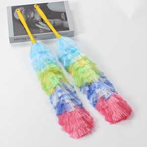 Plumeau flexible avec poils doux en PP, manche coréen, pour le nettoyage de la maison, du salon, de la cuisine et des hôtels - Product Image 1