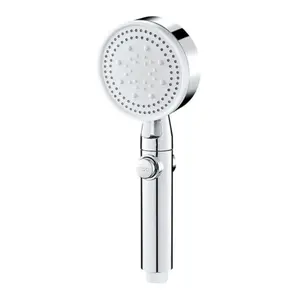 Guangzhou Salina stainless steel Black White Shower Head bathroom high pressure Ionic Aroma Shower