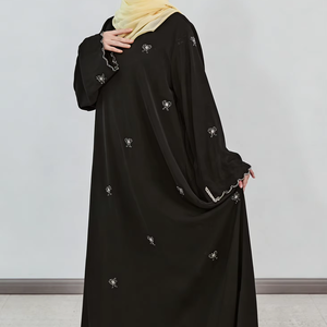 <span class=keywords><strong>Robe</strong></span> musulmane <span class=keywords><strong>halal</strong></span> YXN002 Saudi Hit avec jupe à nœud papillon brodé + couche amincissante - Product Image 1