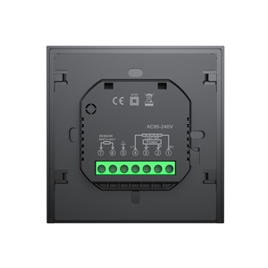 เทอร์โมสตัทควบคุมอุณหภูมิพื้นแบบสมาร์ท WiFi พร้อมหน้าจอ LCD สี สำหรับควบคุมอุณหภูมิหม้อต้มน้ำไฟฟ้า แก๊ส และระบบทำความร้อนภาย<span class=keywords><strong>ใน</strong></span>บ้าน - Product Image 4