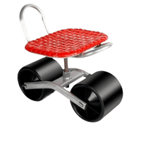 Chaise de véhicule mobile agricole pliable rotative à 2/3/4 roues Chaise d'outil de jardin en fer par une usine chinoise