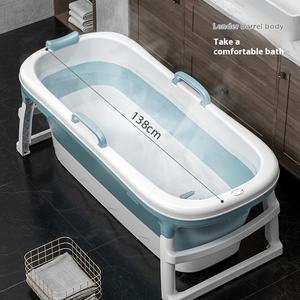 Moderno uso domestico completo vasca da bagno <span class=keywords><strong>in</strong></span> plastica addensata vasca da bagno pieghevole accessorio per adulti porta porta <span class=keywords><strong>in</strong></span> <span class=keywords><strong>vetro</strong></span> armadi da cucina - Product Image 2