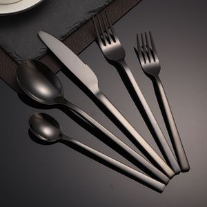 Stainless Steel Western Cutlery Set Thickened Knife Fork <b>Spoon</b> Dishwasher Safe Catering Use - Product Image 3