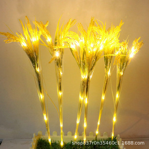 LED <b>Rose</b> Wheat Ear Rice Decoration <b>Lighting</b> 2700K Warm White For Park Garden Decor - Product Image 2