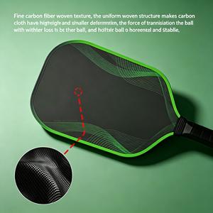 Custom Logo Pickleball Paddle Set with 2 Rackets 4 Balls and Carrying Case for <b>School</b> Club Starter <b>Kit</b> - Product Image 4